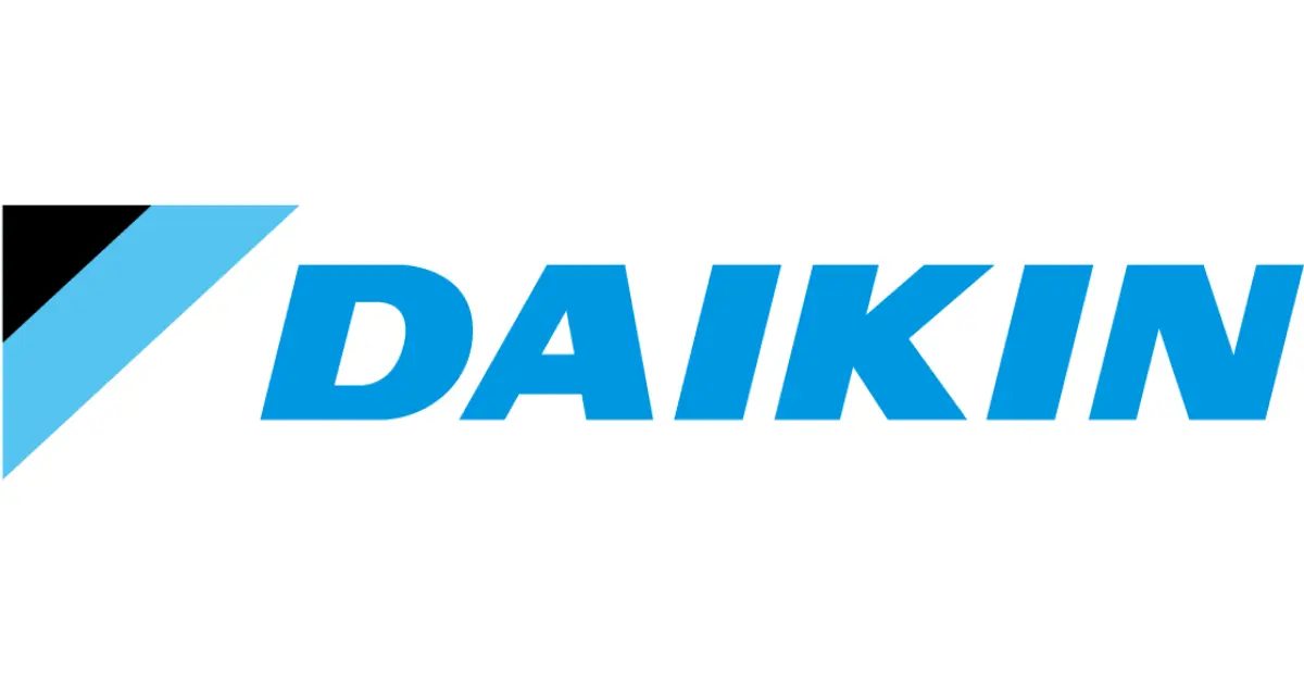 Logo de Daikin, líder mundial en aire acondicionado